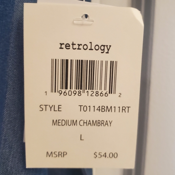 Women's Retrology Top - Sz Large - NWT - Picture 5 of 9